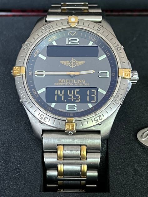 breitling aerospace titan gold|breitling aerospace avantage.